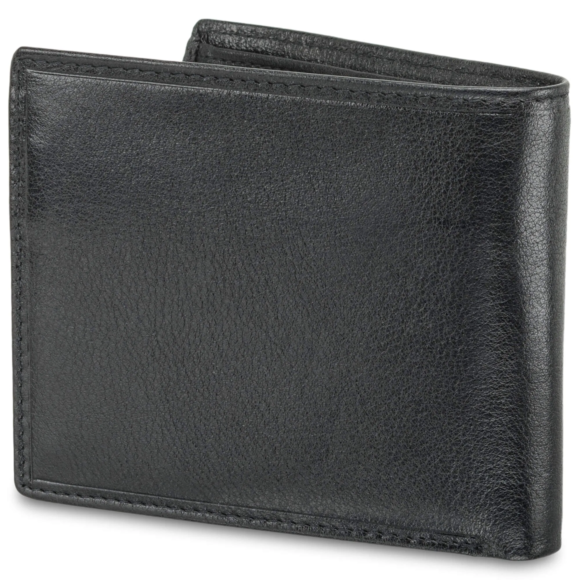 Mancini EQUESTRIAN-2 Mens RFID Secure Center Wing Wallet with Coin Pocket