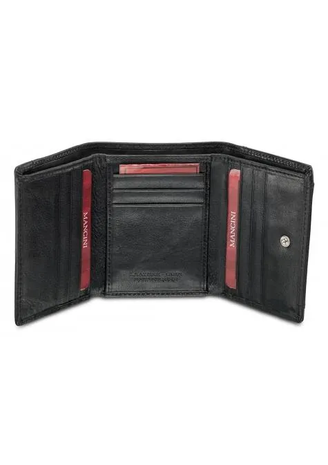 Mancini EQUESTRIAN-2 Mens Trifold Wing Wallet