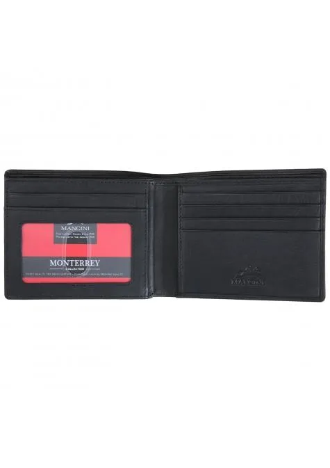 Mancini MONTERREY Mens Center Wing Wallet
