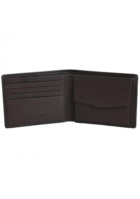 Mancini MONTERREY Mens RFID Secure Wallet With Coin Pocket