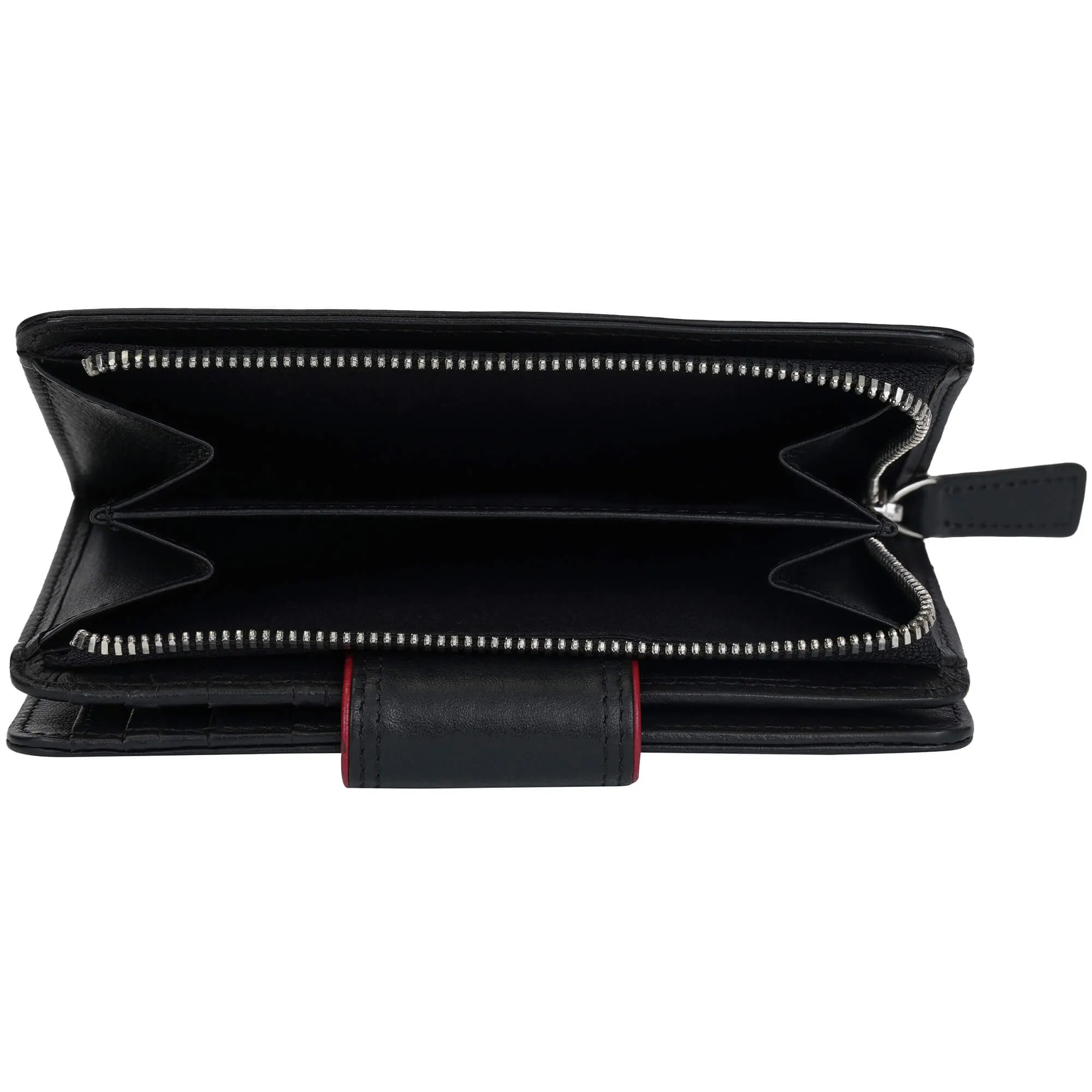 Mancini Sonoma Womens Medium Clutch Wallet with Enhanced RFID Protection