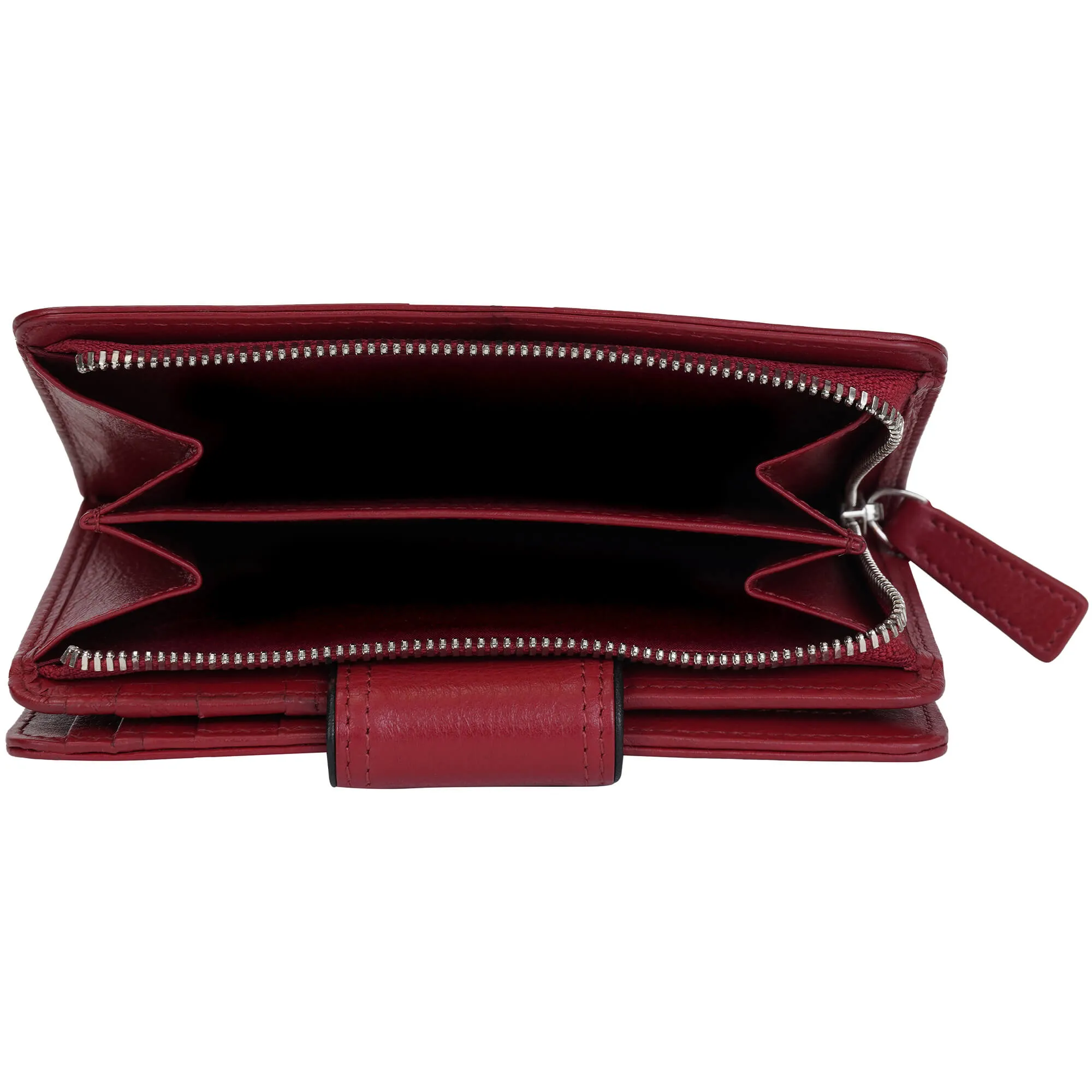 Mancini Sonoma Womens Medium Clutch Wallet with Enhanced RFID Protection