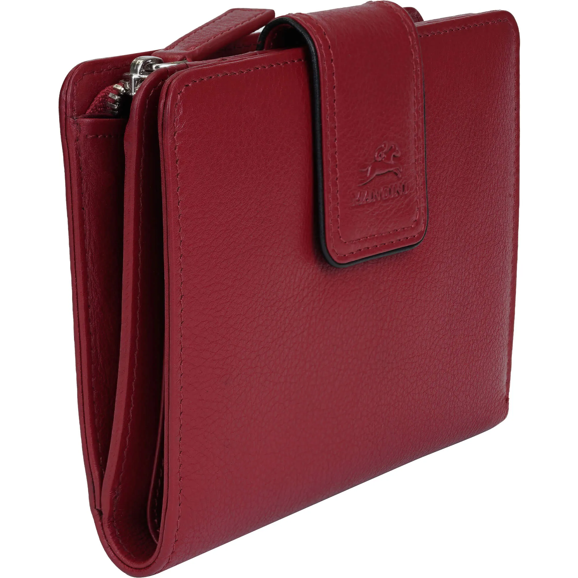 Mancini Sonoma Womens Medium Clutch Wallet with Enhanced RFID Protection