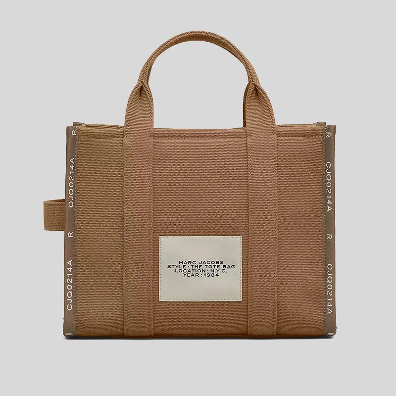 MARC JACOBS The Jacquard Medium Tote Bag Camel M0017027