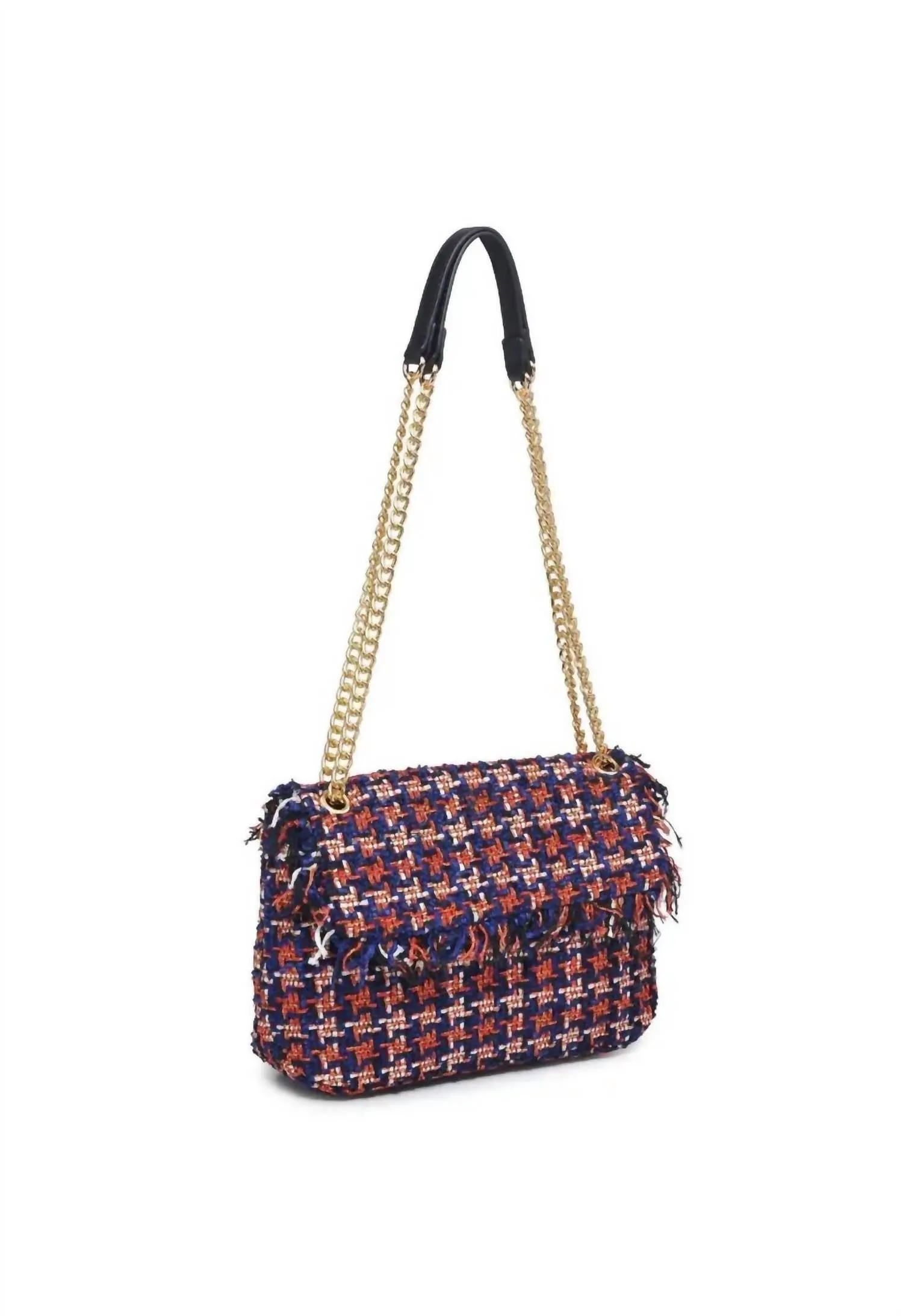Margery Crossbody Bag In Red Multi