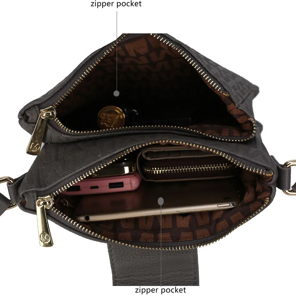 Marietta M Signature Crossbody Handbag