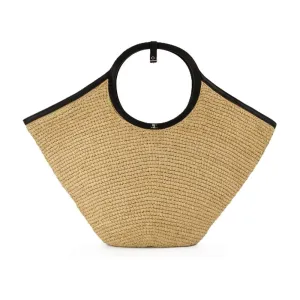 Maxy Holy Shopper Bag - Raphia Neutral