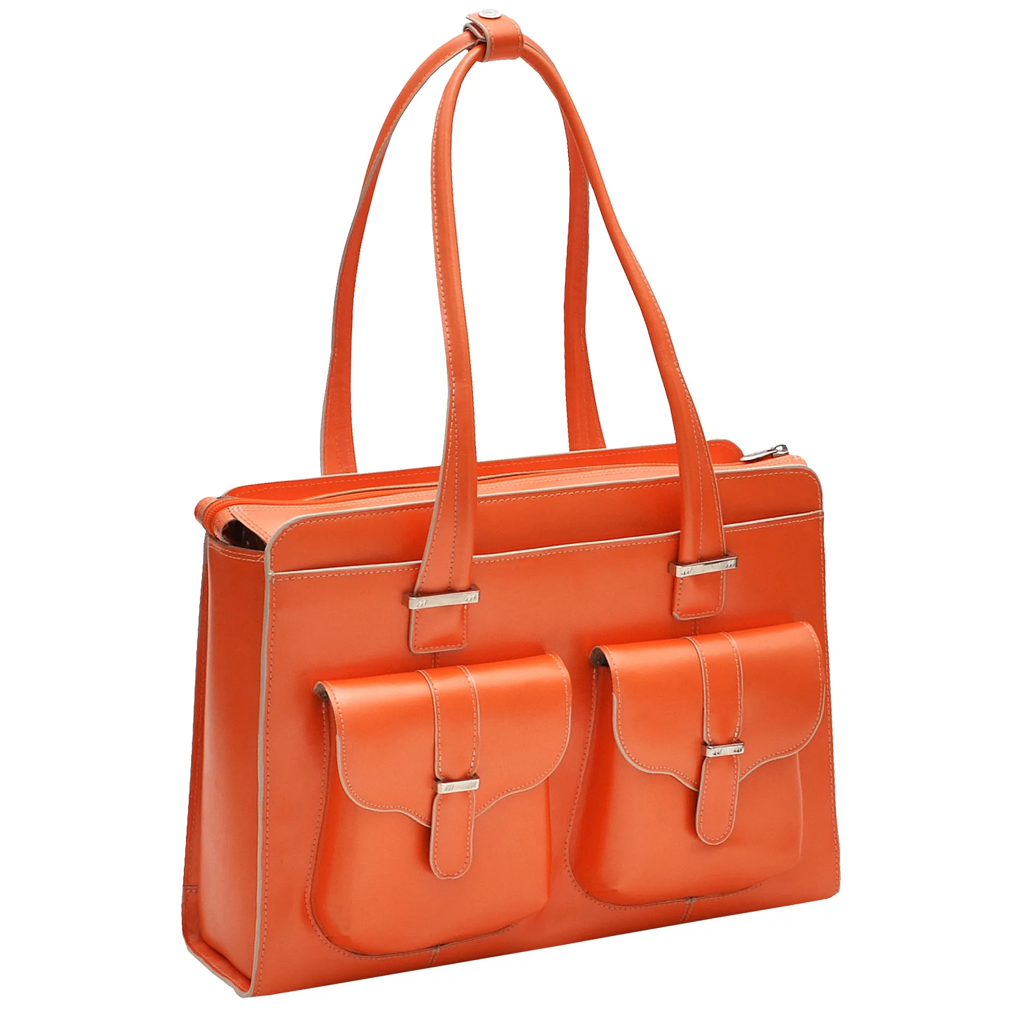 McKlein USA Alexis 14" Leather Ladies' Laptop Briefcase