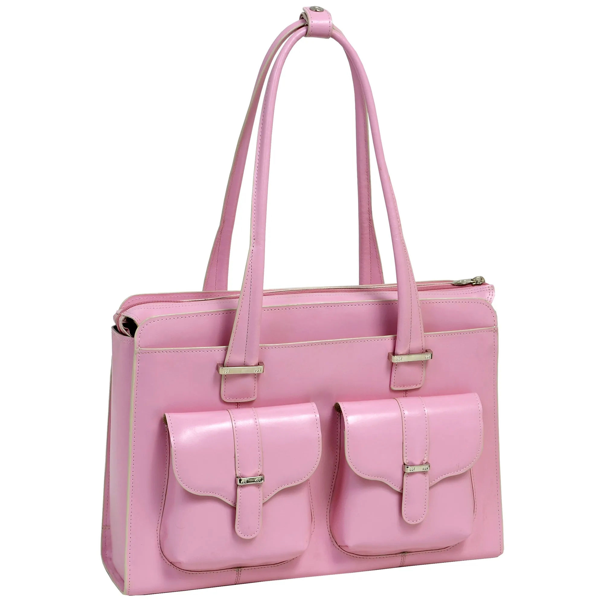 McKlein USA Alexis 14" Leather Ladies' Laptop Briefcase