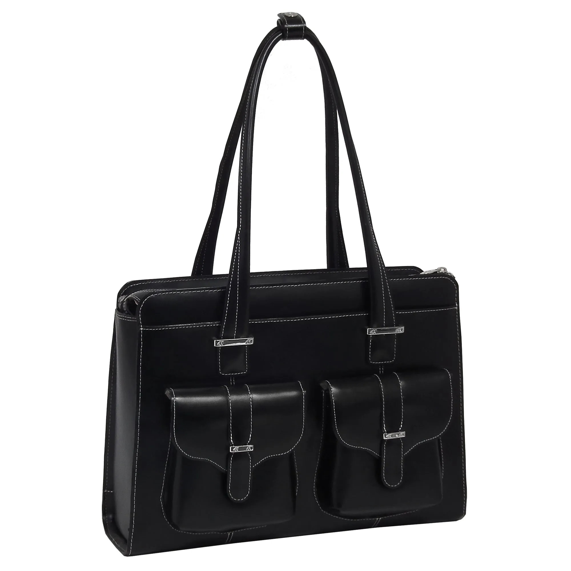 McKlein USA Alexis 14" Leather Ladies' Laptop Briefcase