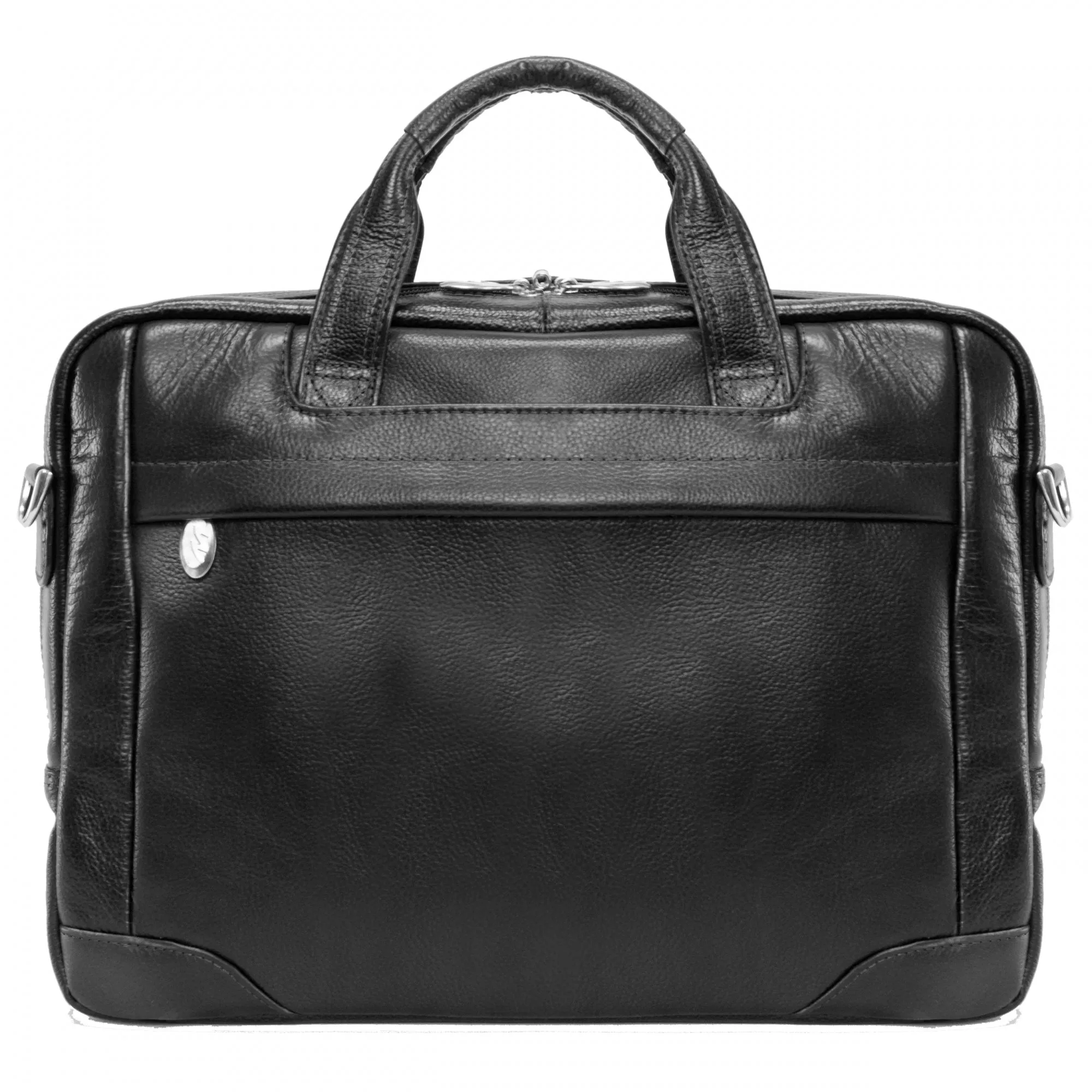 McKlein USA Bridgeport 15.6" Leather Large Laptop Briefcase