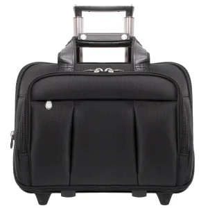 McKlein USA Damen 17" Nylon Wheeled Laptop Briefcase