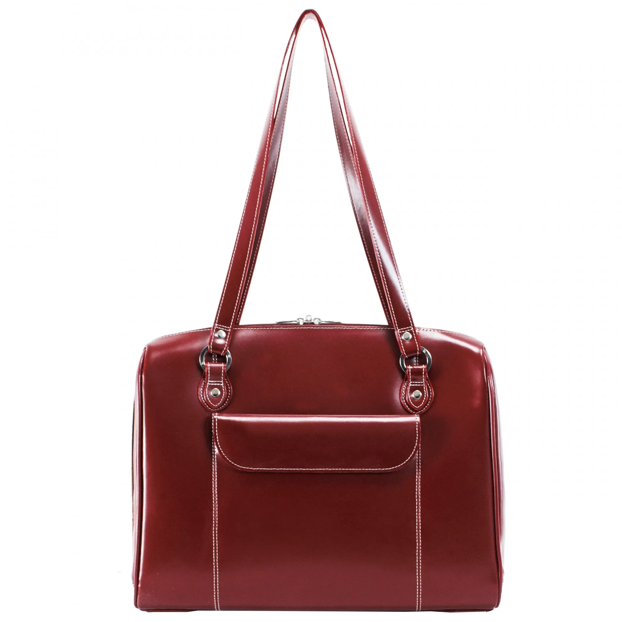 McKlein USA Glenview 15.4" Leather Ladies' Laptop Briefcase