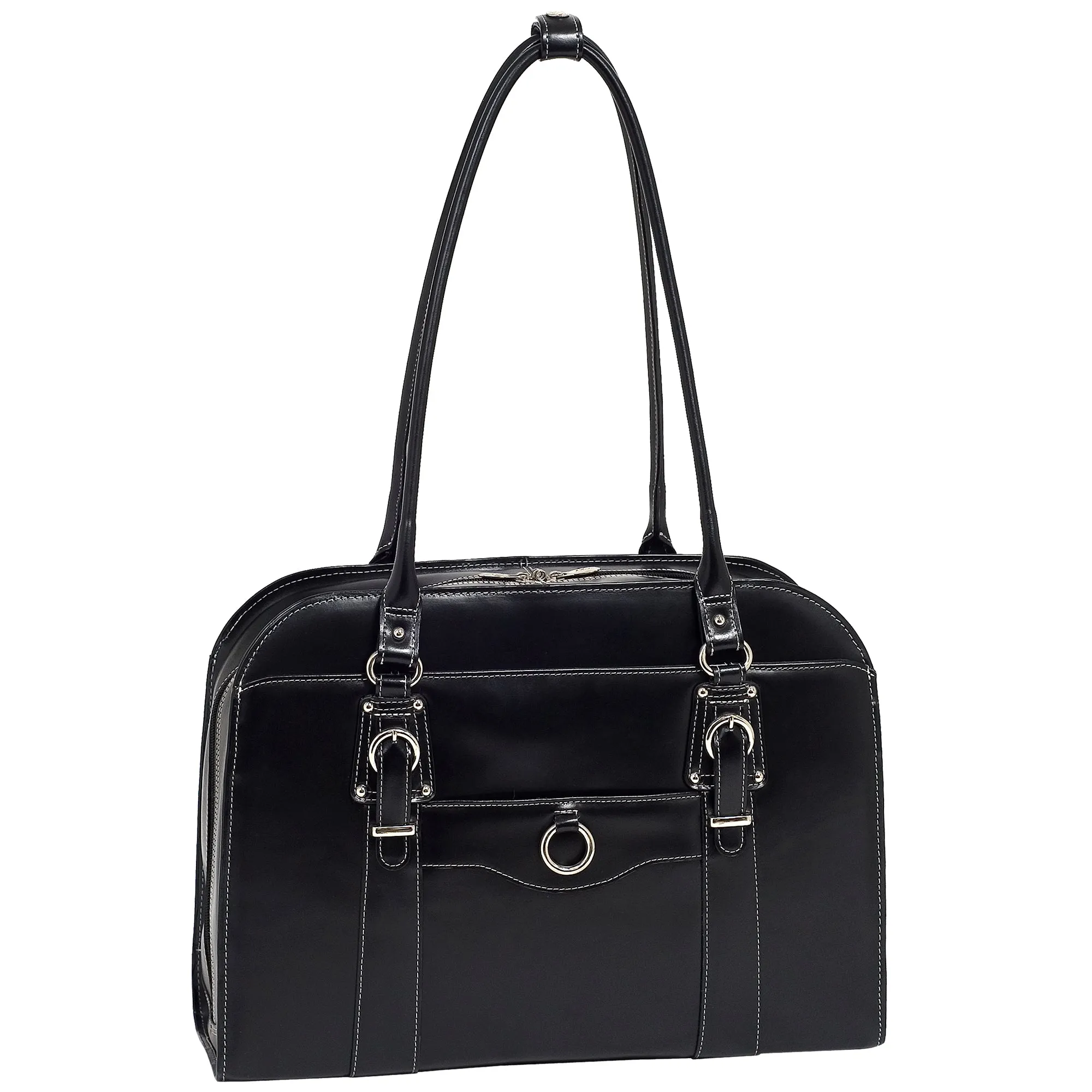 McKlein USA Hillside 14" Leather Ladies' Laptop Briefcase