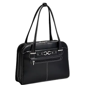 McKlein USA Mayfair 15" Leather Ladies' Laptop Briefcase