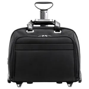 McKlein USA Midway 15.6" Nylon Detachable Wheeled Laptop Briefcase