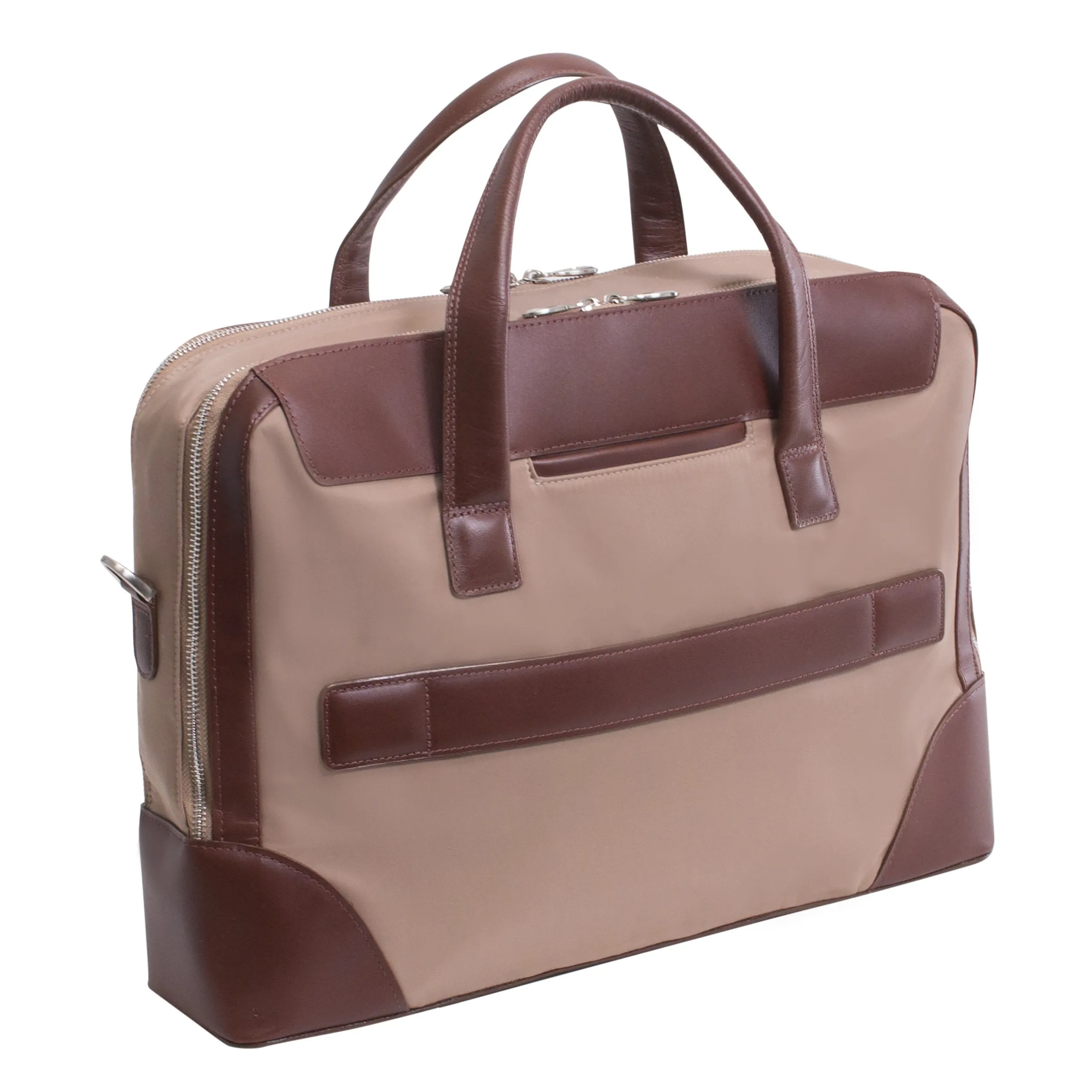 McKlein USA N Series Harpswell 17" Nylon Dual Compartment Laptop Briefcase