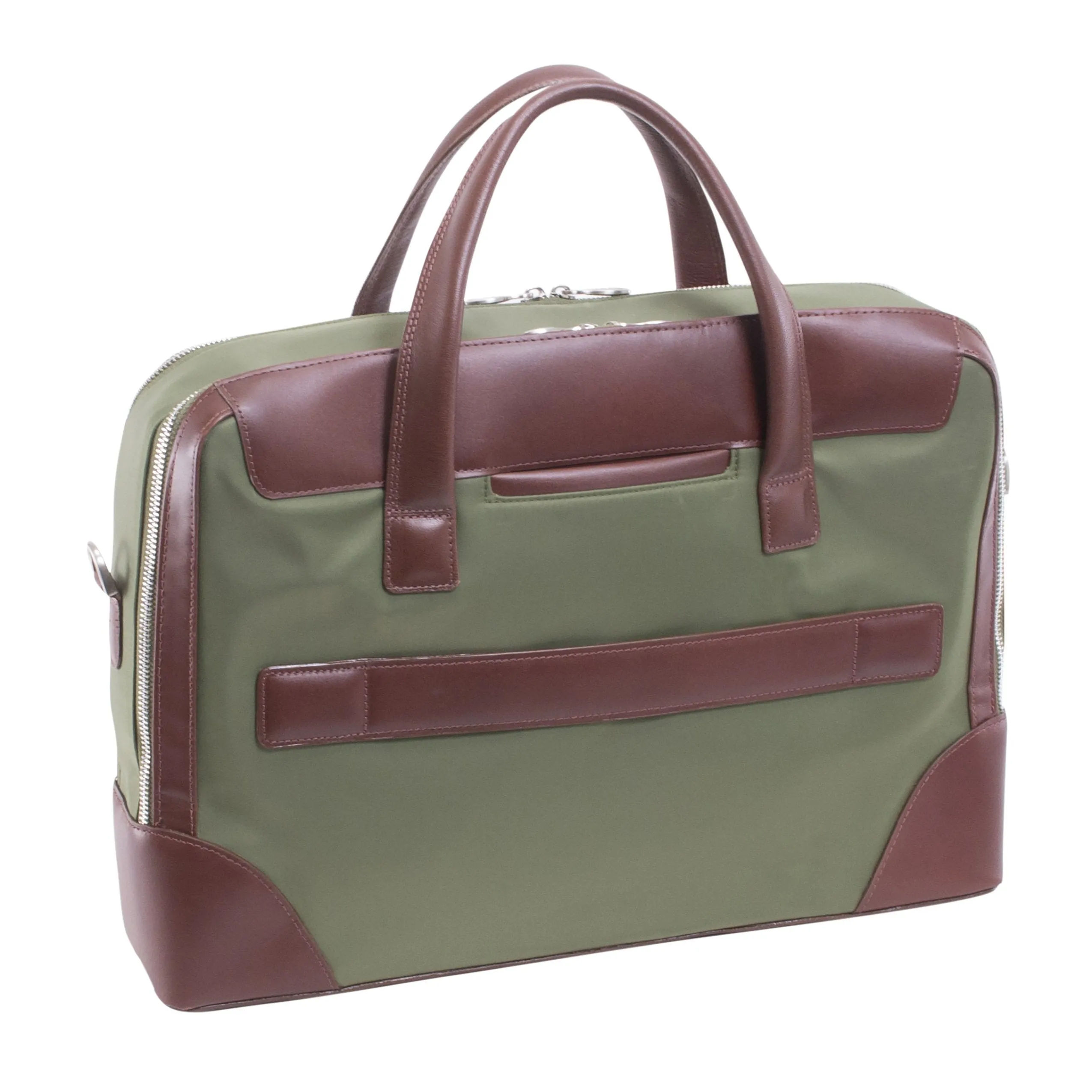 McKlein USA N Series Harpswell 17" Nylon Dual Compartment Laptop Briefcase