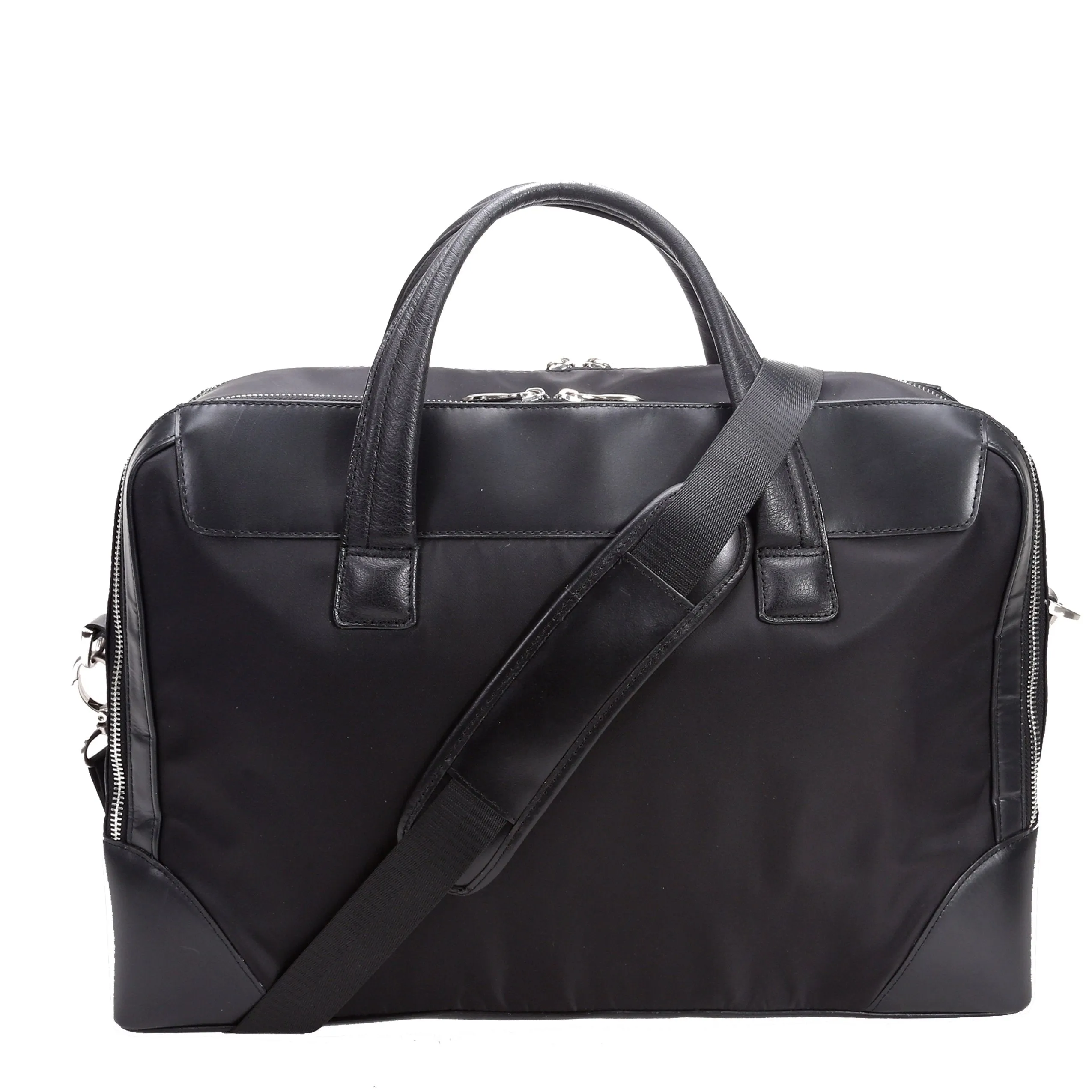 McKlein USA N Series Harpswell 17" Nylon Dual Compartment Laptop Briefcase