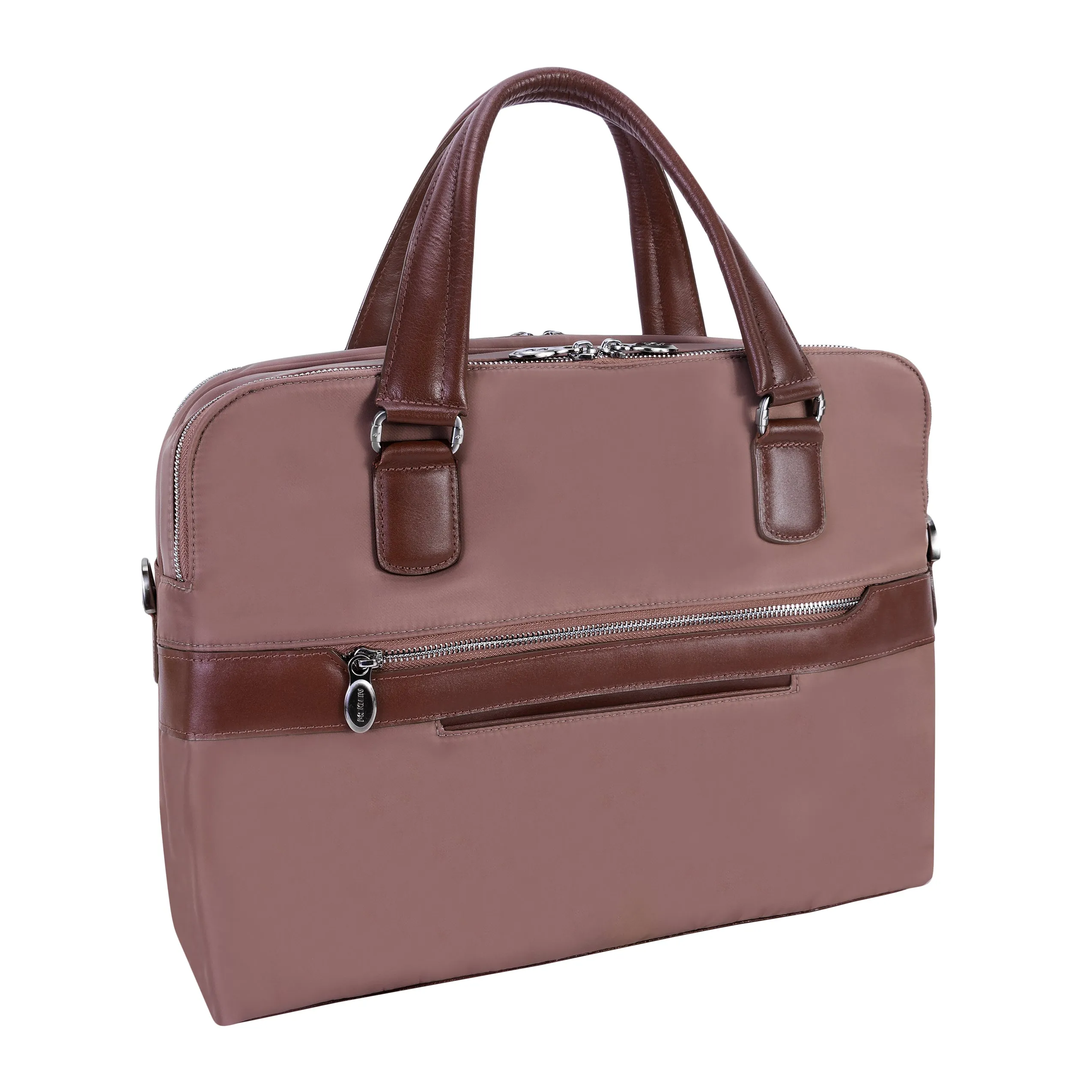 McKlein USA N Series Hartford Nylon Dual Compartment Briefcase