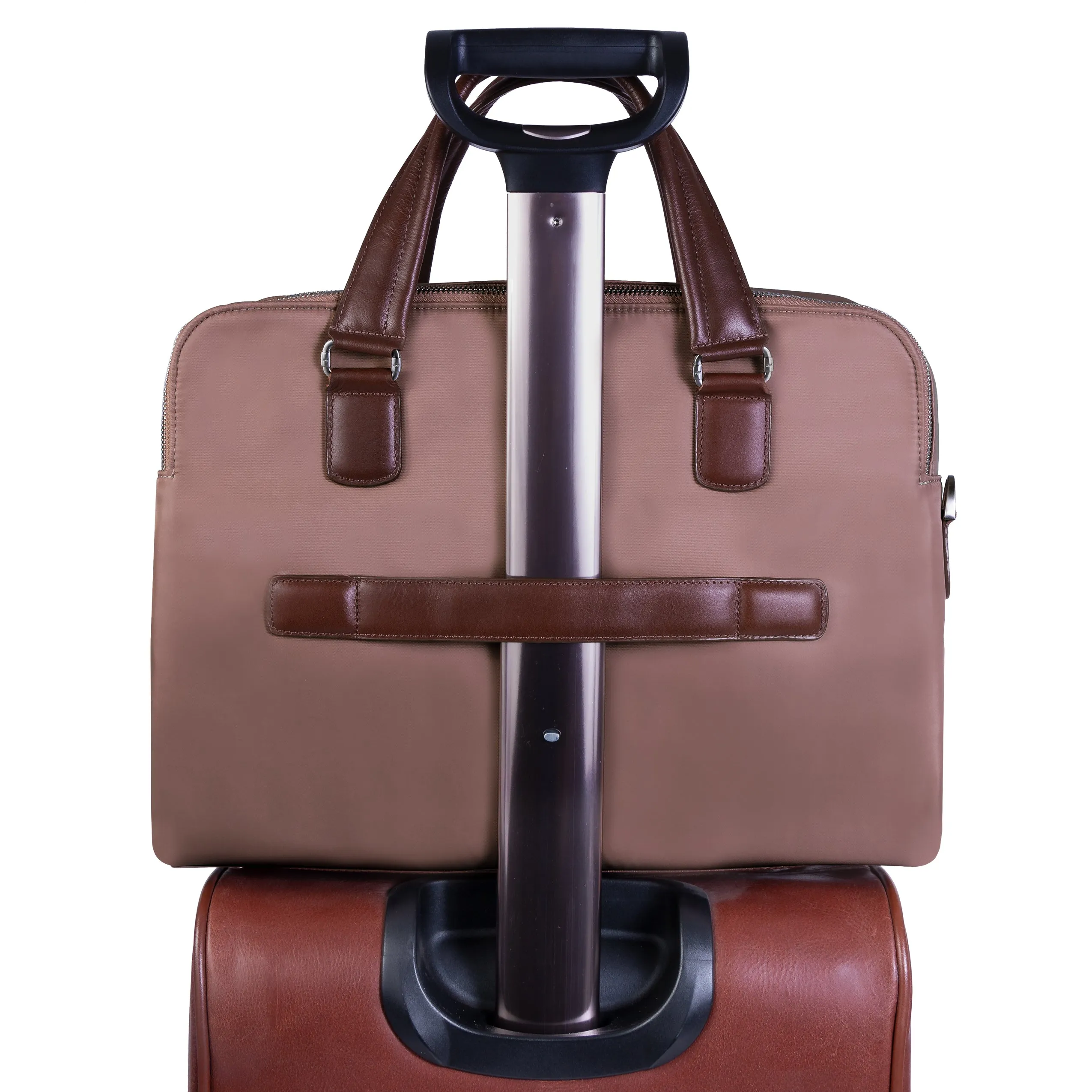 McKlein USA N Series Hartford Nylon Dual Compartment Briefcase
