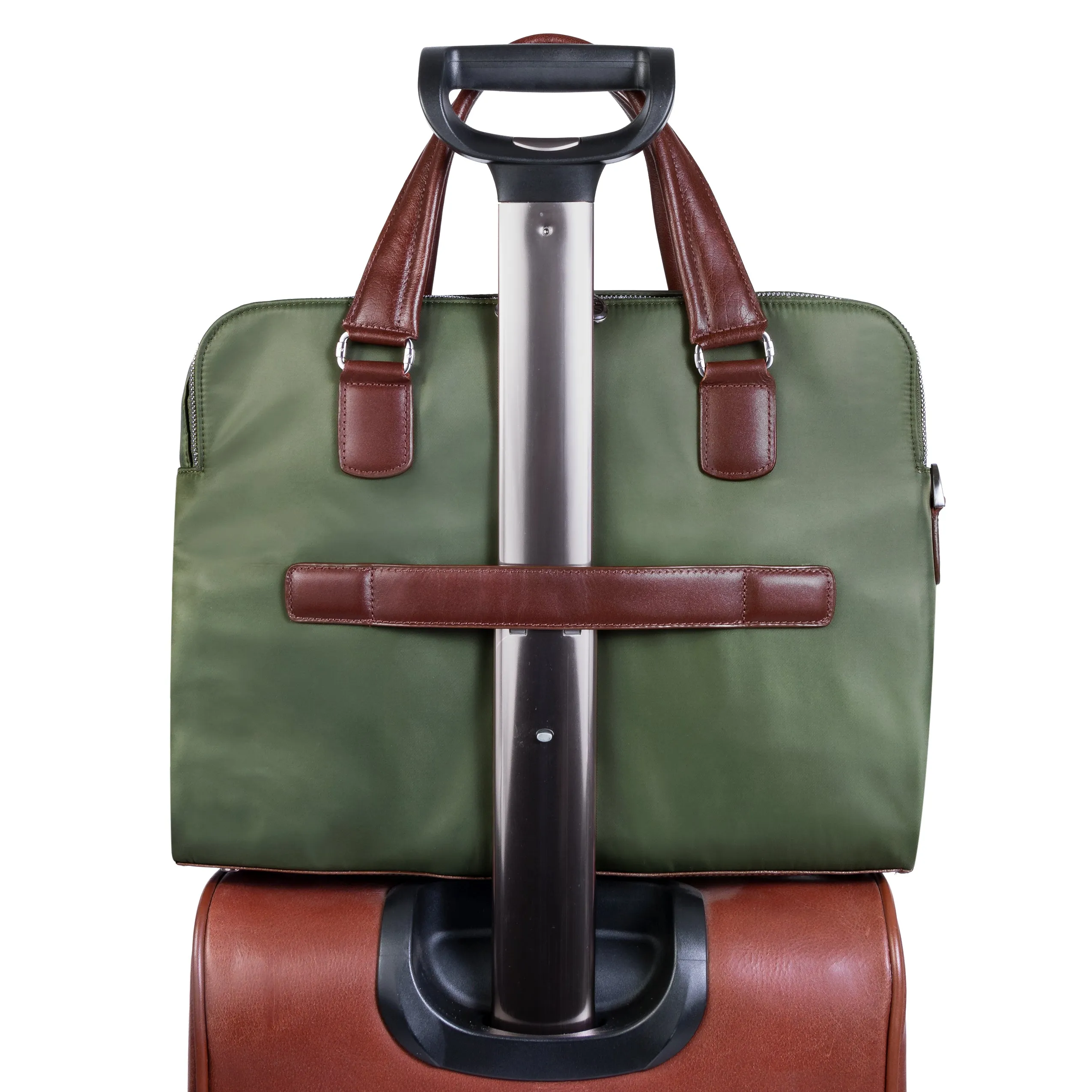 McKlein USA N Series Hartford Nylon Dual Compartment Briefcase