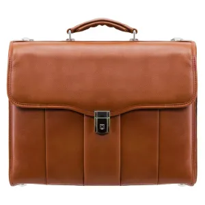 McKlein USA North Park 15.4" Leather Executive Laptop Briefcase