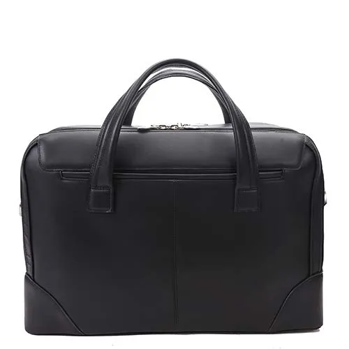 McKlein USA R Series Harpswell 17" Leather Dual Compartment Laptop Briefcase