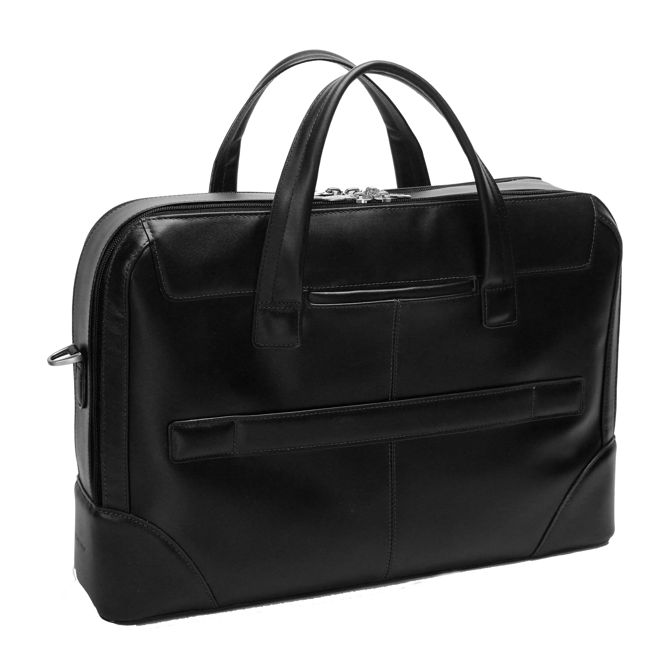 McKlein USA R Series Harpswell 17" Leather Dual Compartment Laptop Briefcase