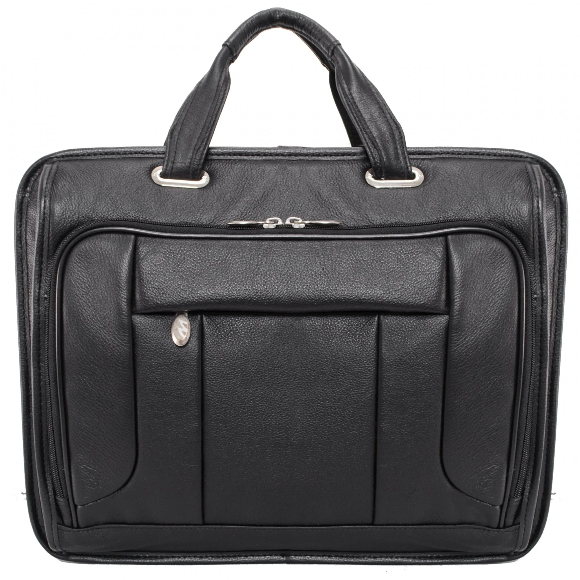 McKlein USA River West 15.6" Leather Laptop Briefcase