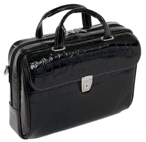 McKlein USA Siamod Ignoto 15.6" Leather Large Ladies Laptop Briefcase