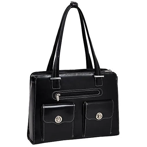 McKlein USA Verona 15.4" Leather Ladies' Laptop Briefcase
