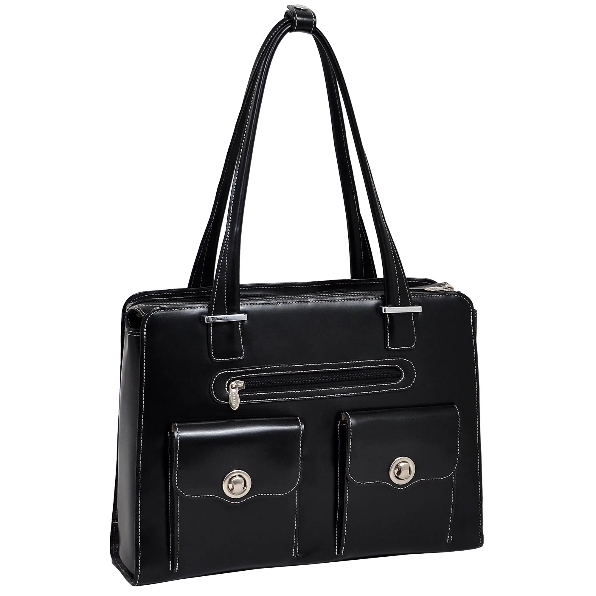 McKlein USA Verona 15.4" Leather Ladies' Laptop Briefcase