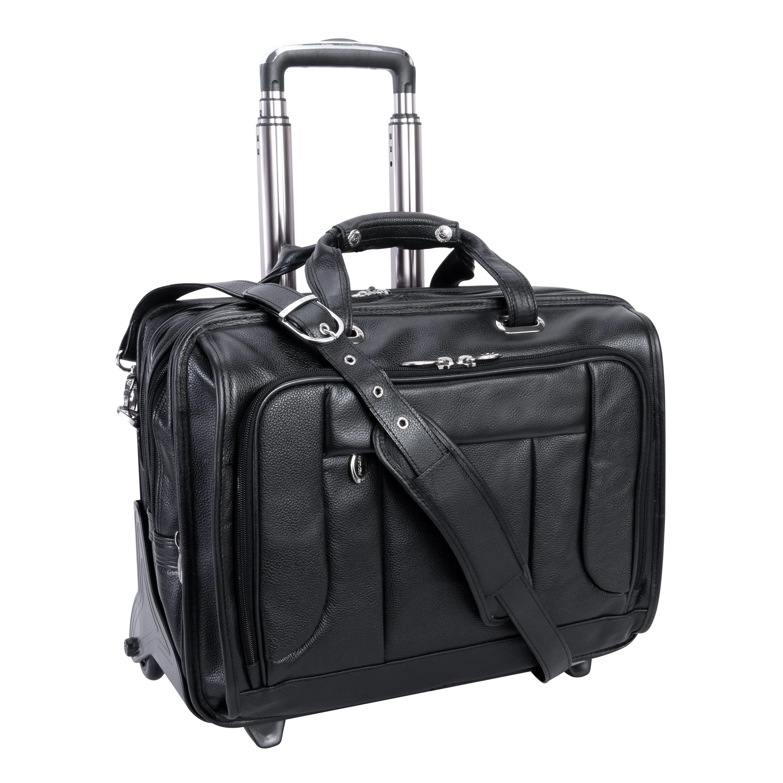 McKlein USA West Town Checkpoint 15.6" Wheeled Laptop Case