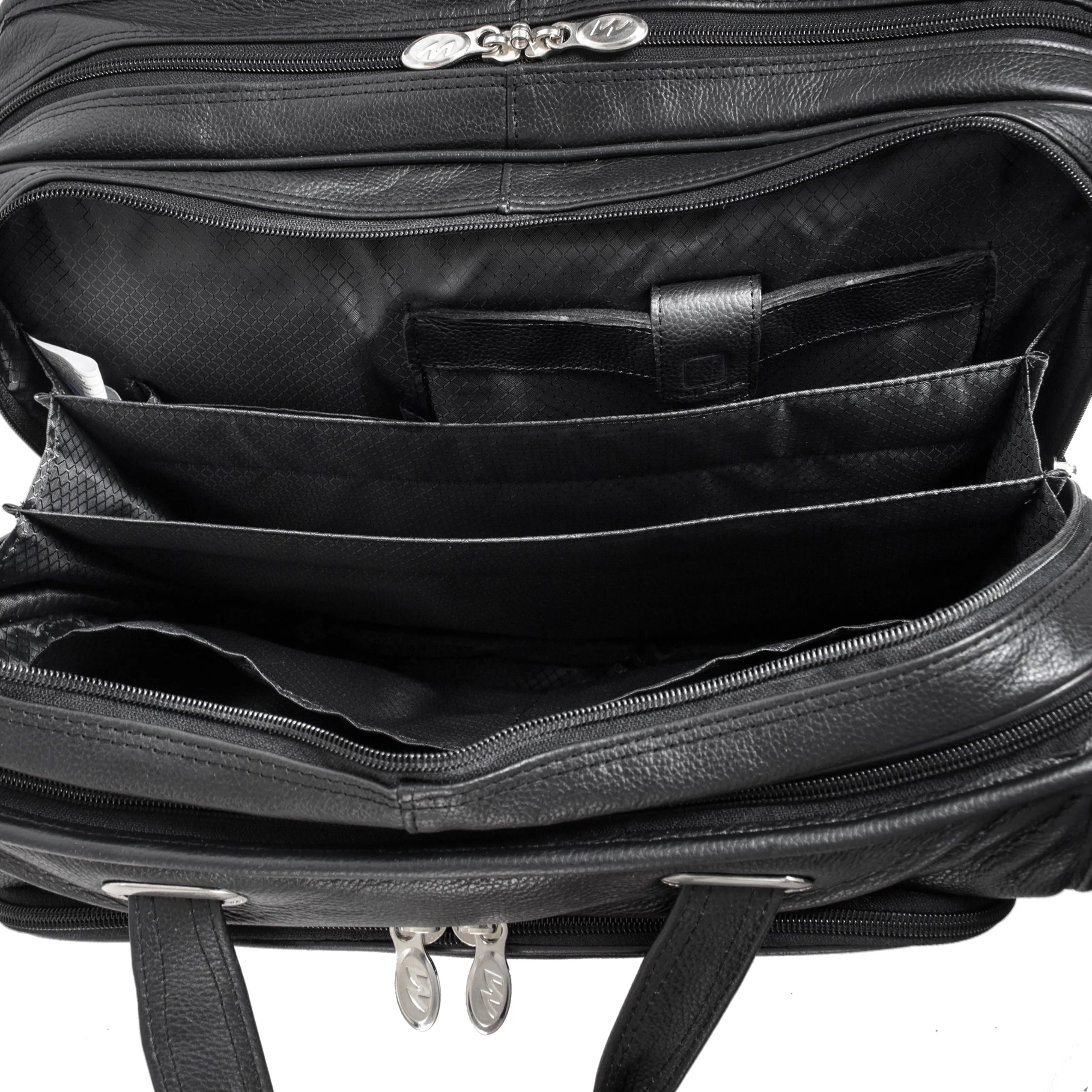 McKlein USA West Town Checkpoint 15.6" Wheeled Laptop Case