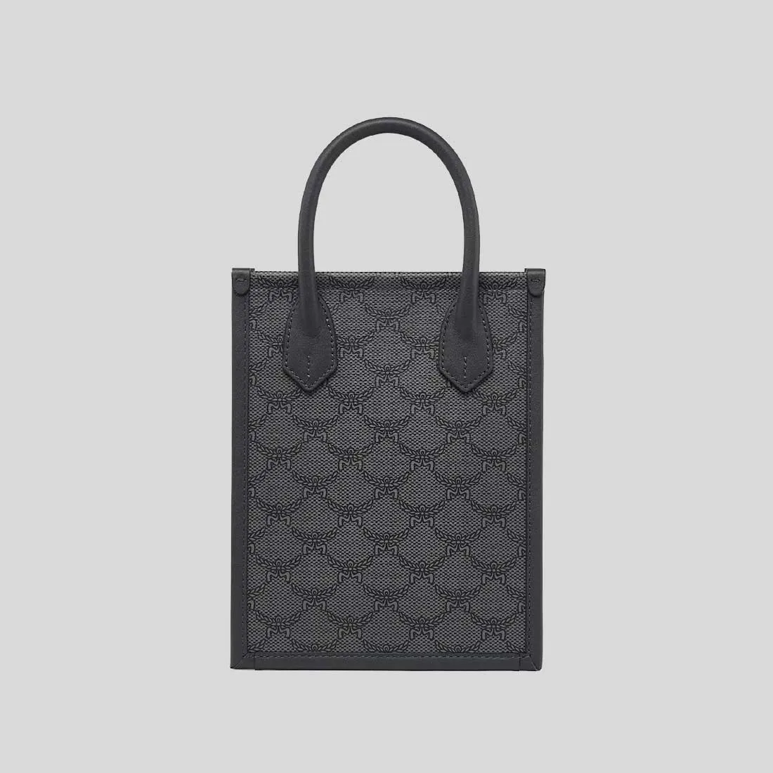 MCM Mini Himmel Tote In Lauretos Dark Grey MMTEAAC02ED001
