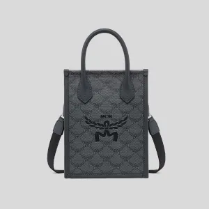 MCM Mini Himmel Tote In Lauretos Dark Grey MMTEAAC02ED001