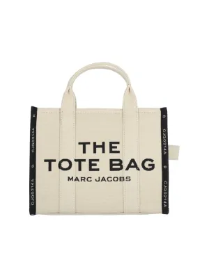 Medium Tote Bag "The Jacquard Tote"  Beige