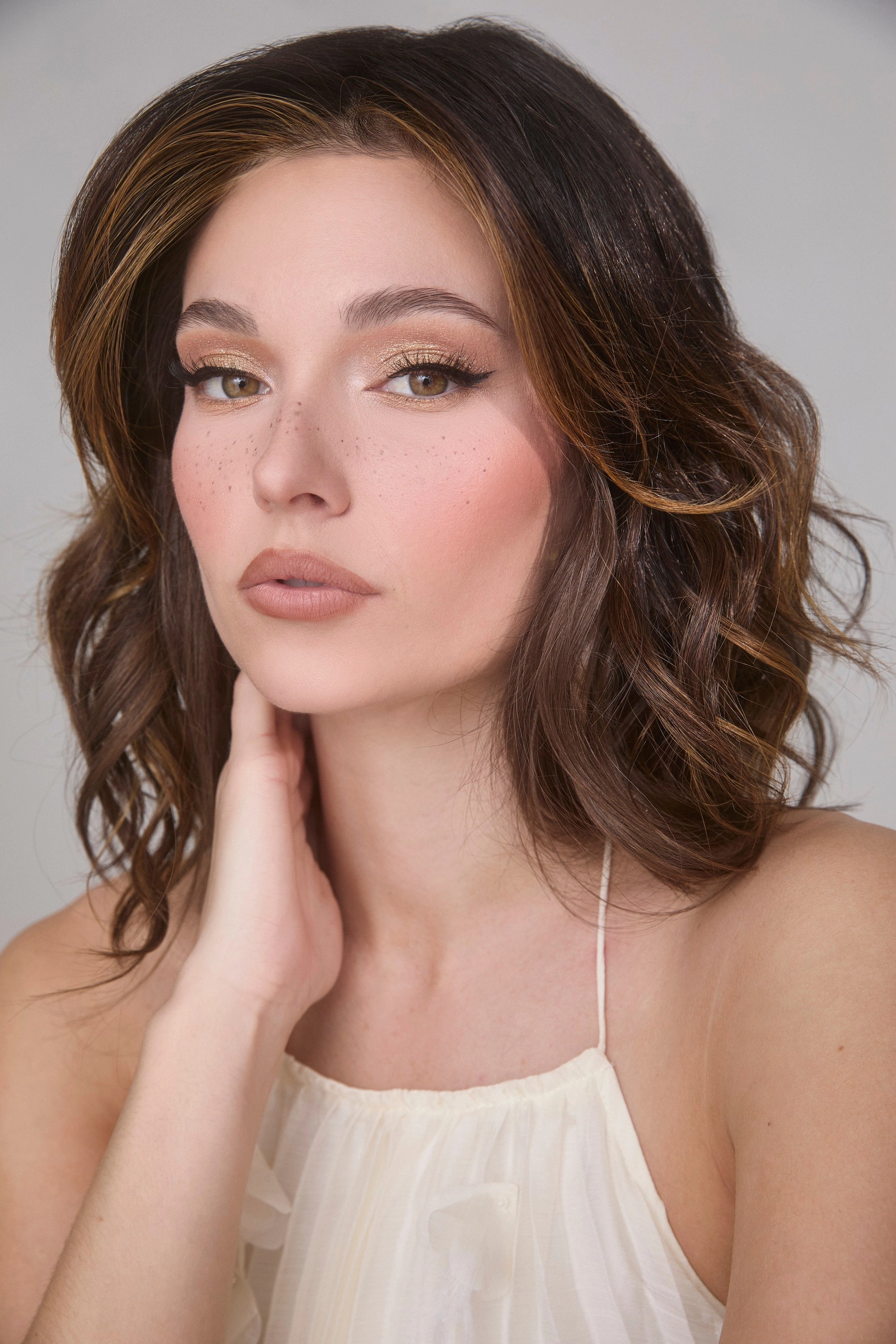 Medium Wavy Topper Mono by Amore | Lace Front Monofilament