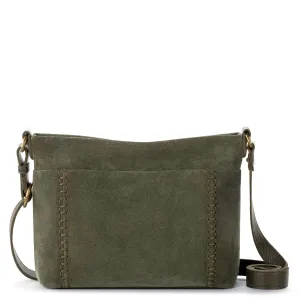 Melrose Crossbody - Leather - Moss Suede