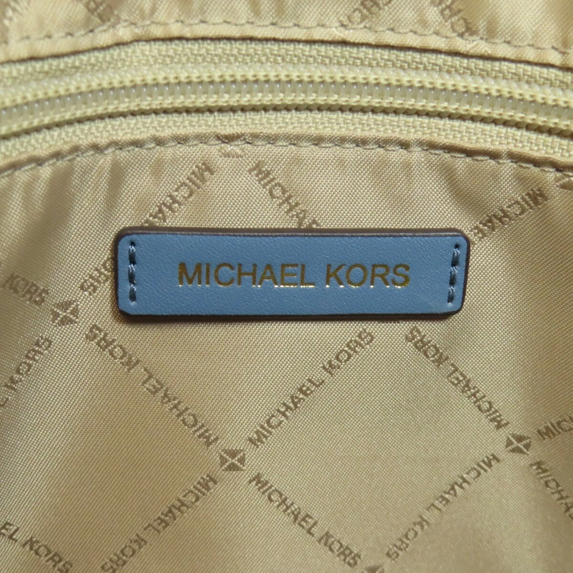 Michael Kors blue  Pvc Tote Bag (Pre-Owned)
