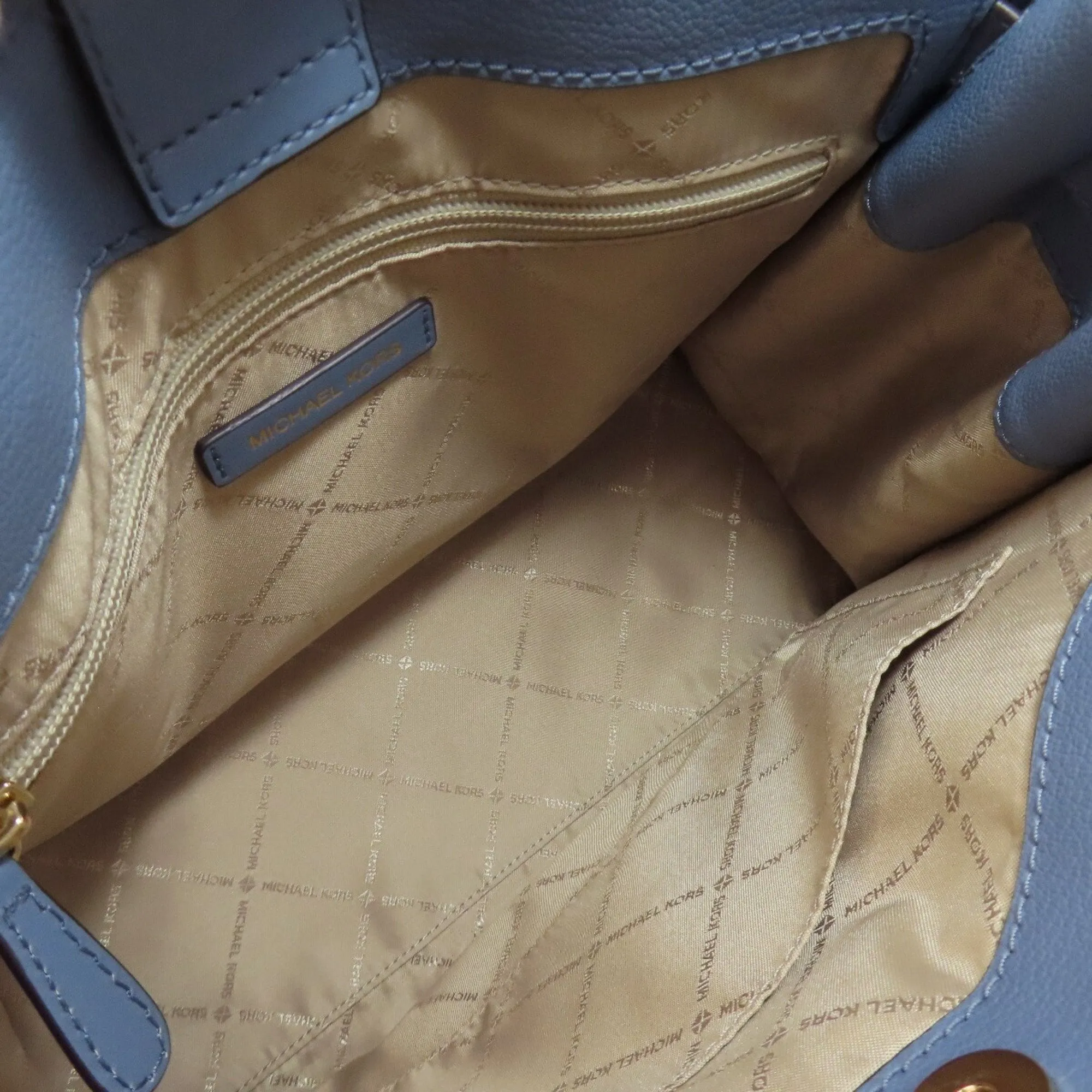 Michael Kors blue  Pvc Tote Bag (Pre-Owned)