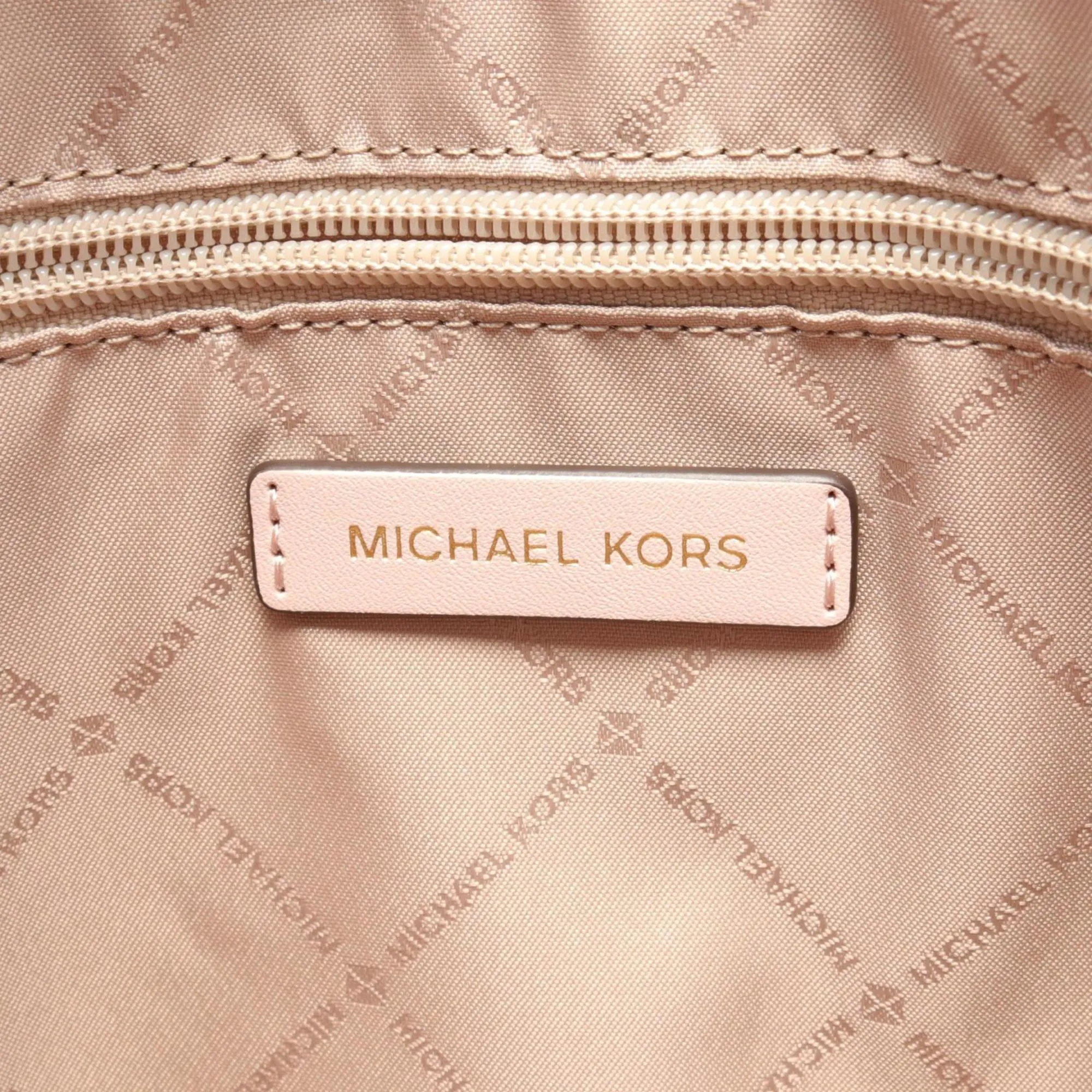 Michael Kors   Coated Canvas Leather Tote Bag (Pre-Owned)