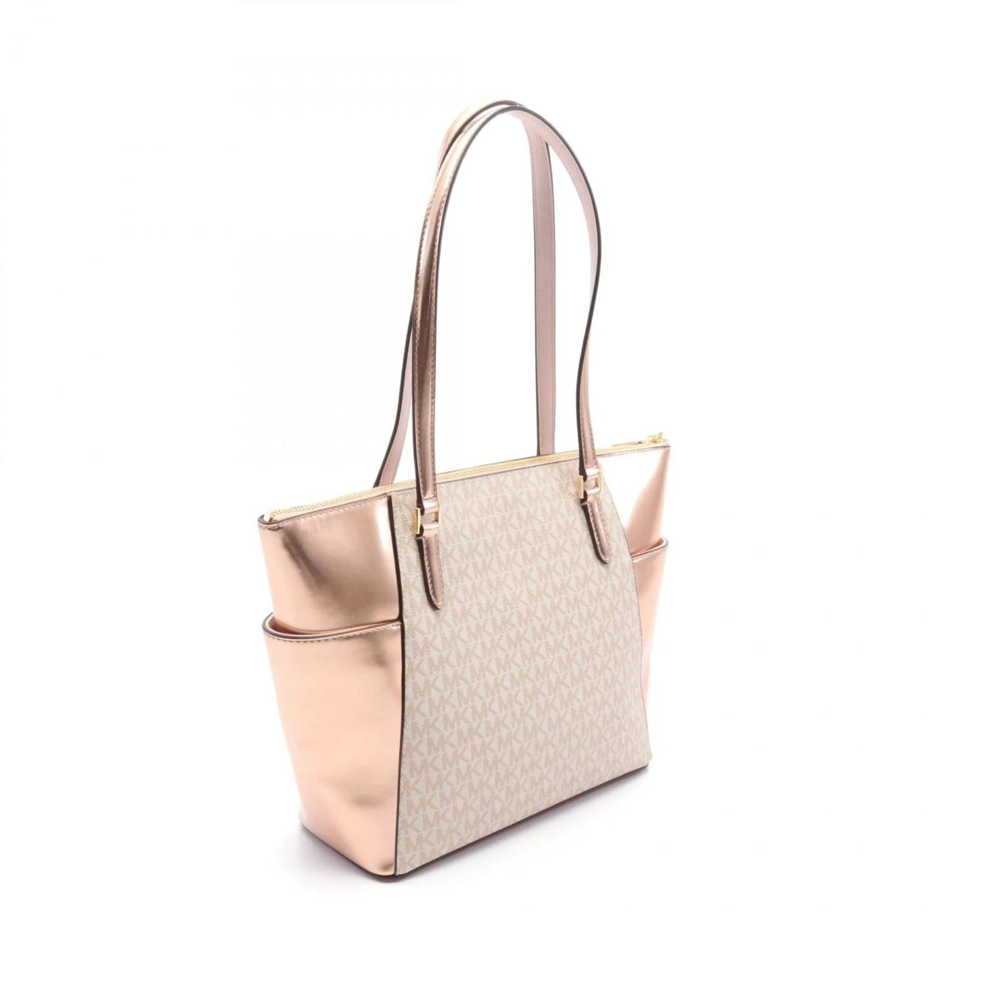 Michael Kors   Coated Canvas Leather Tote Bag (Pre-Owned)