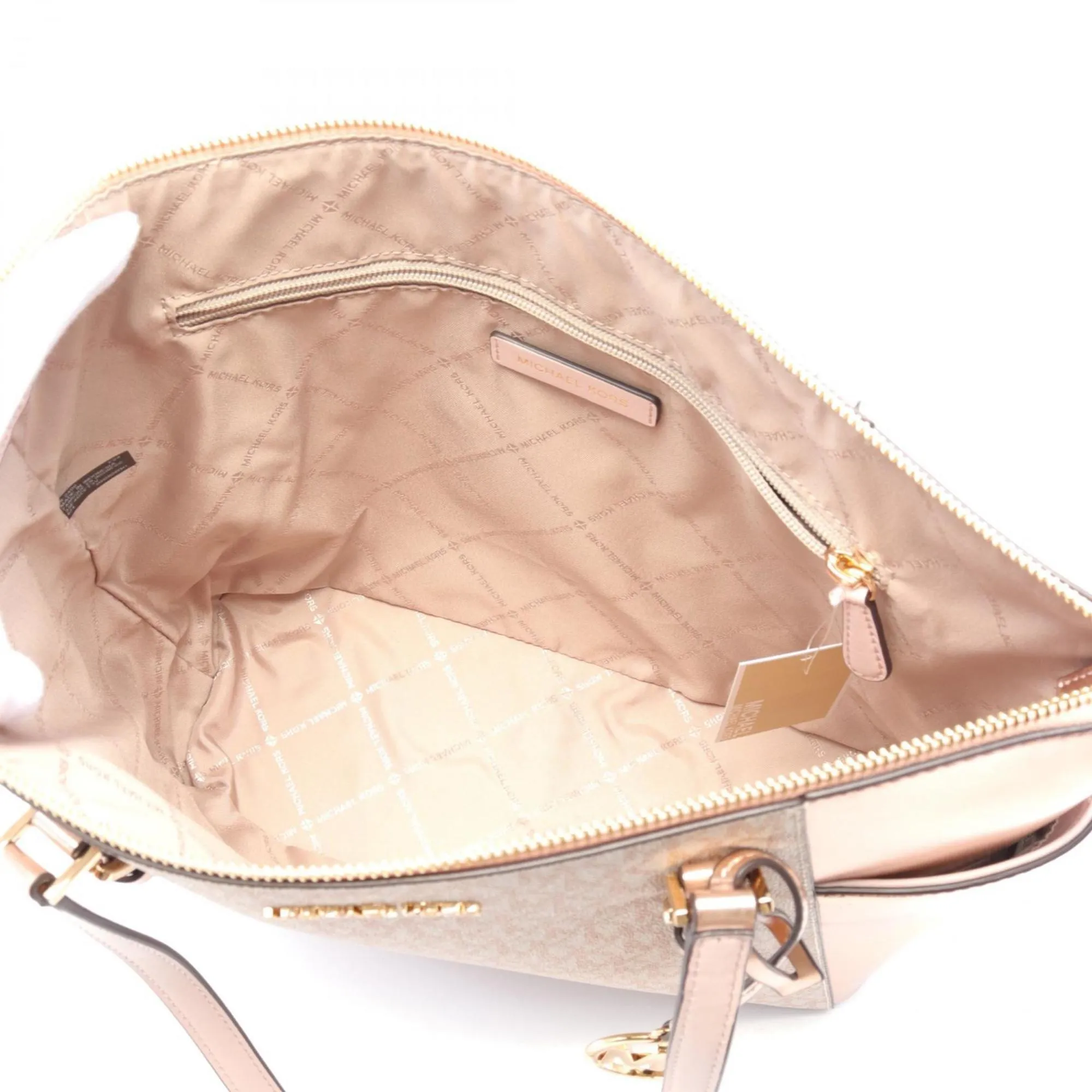Michael Kors   Coated Canvas Leather Tote Bag (Pre-Owned)