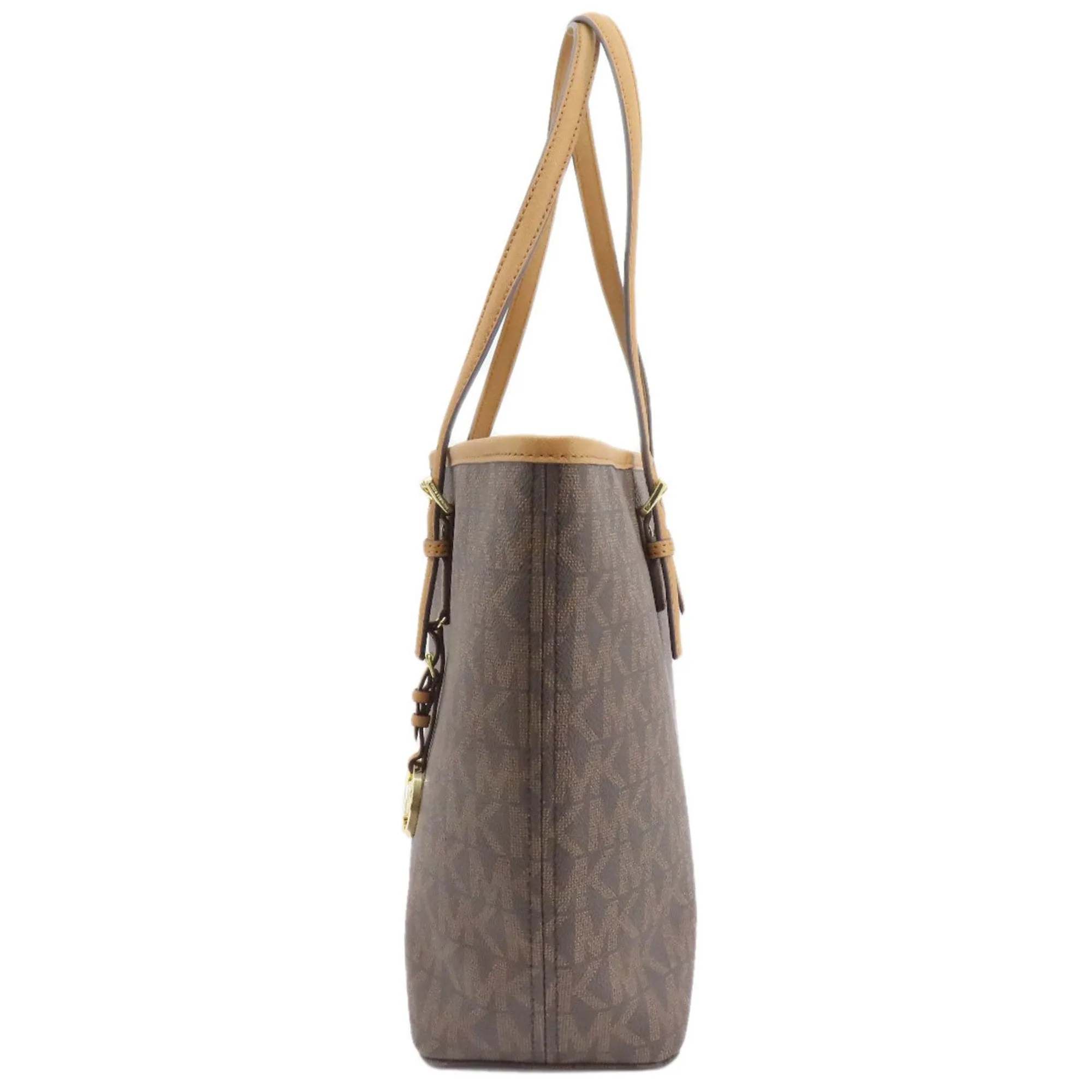 Michael Kors Jet Set Canvas Tote Bag (Pre-Owned)
