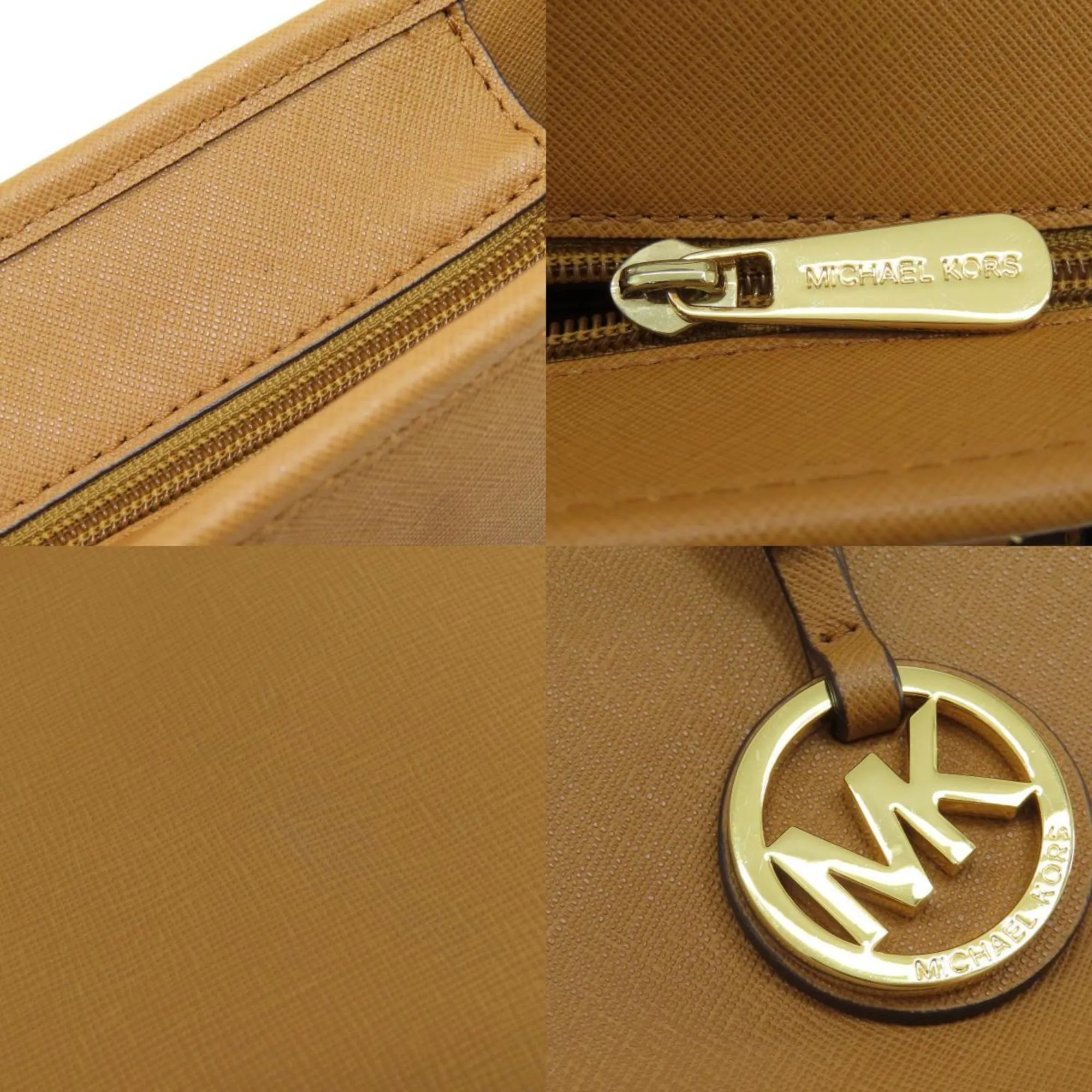 Michael Kors Jet Set Leather Tote Bag (Pre-Owned)