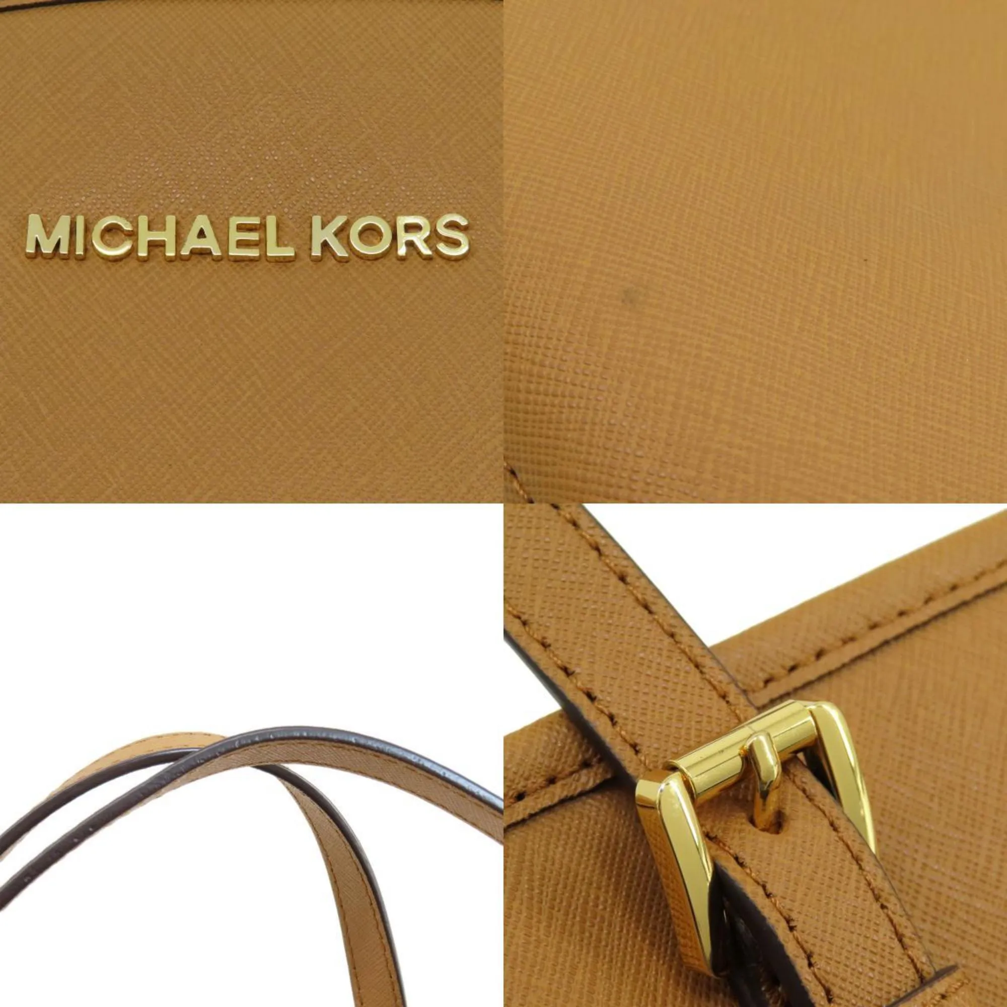 Michael Kors Jet Set Leather Tote Bag (Pre-Owned)