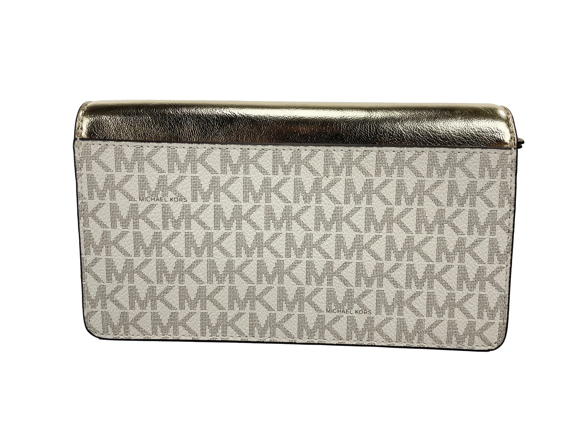 Michael Kors Jet Set Travel Pale  Small Flap Clutch Crossbody Women's Bag