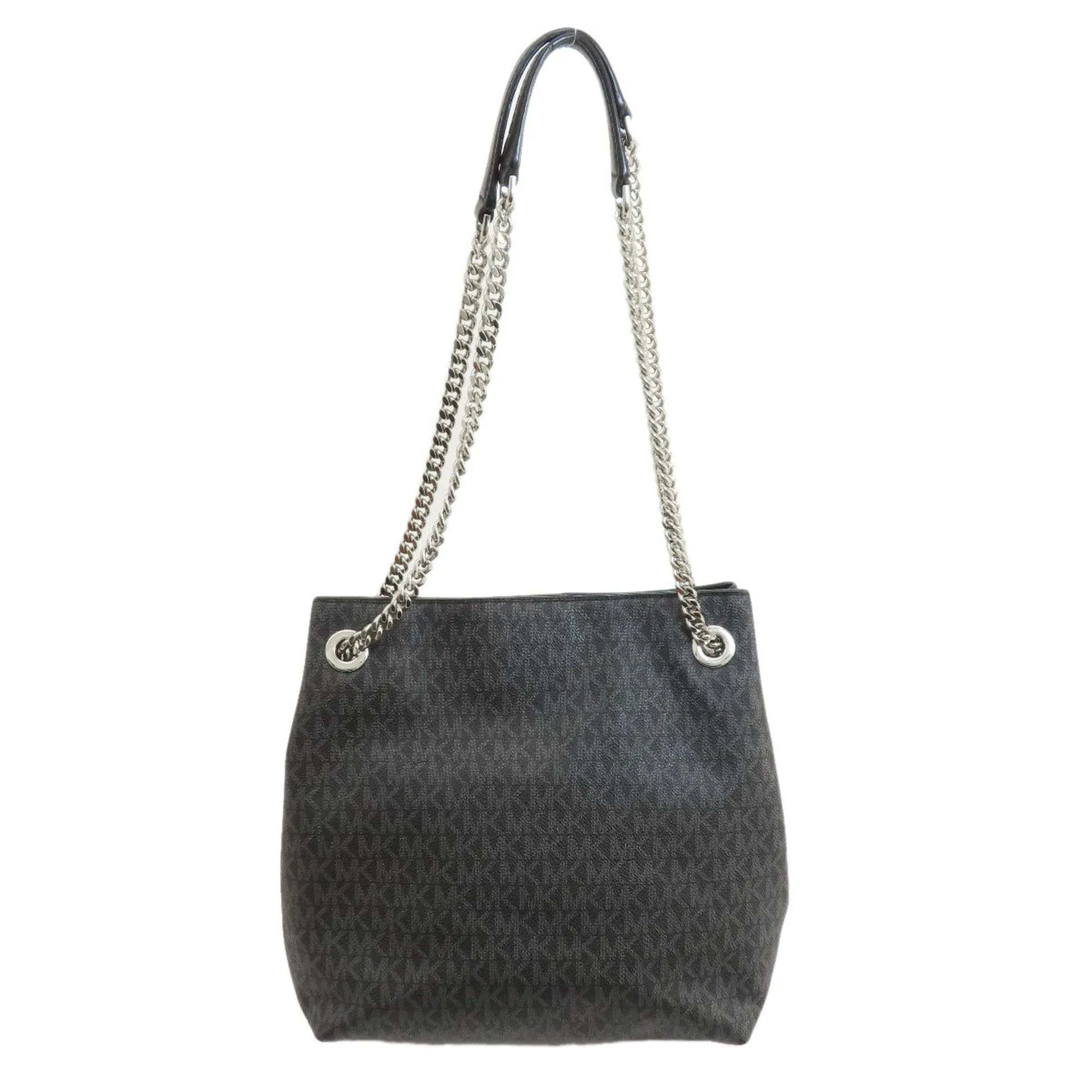 Michael Kors  Leather Coated Canvas Tote Bag (Pre-Owned)